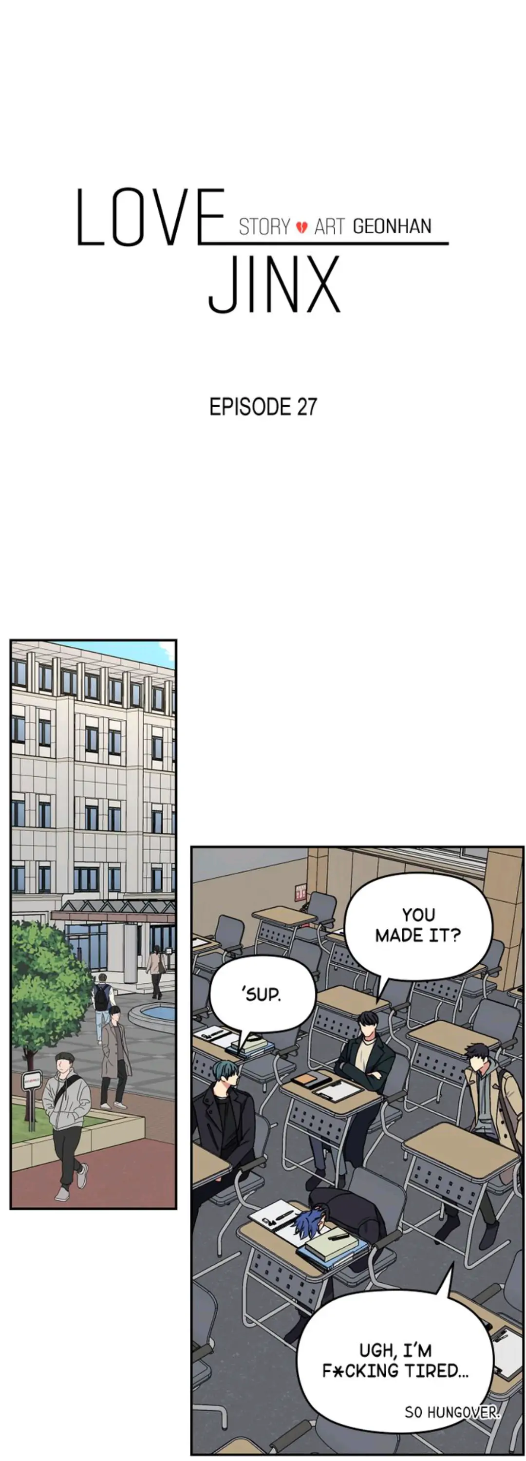 Love Jinx 〘Official〙 - Chapter 27 manhwa