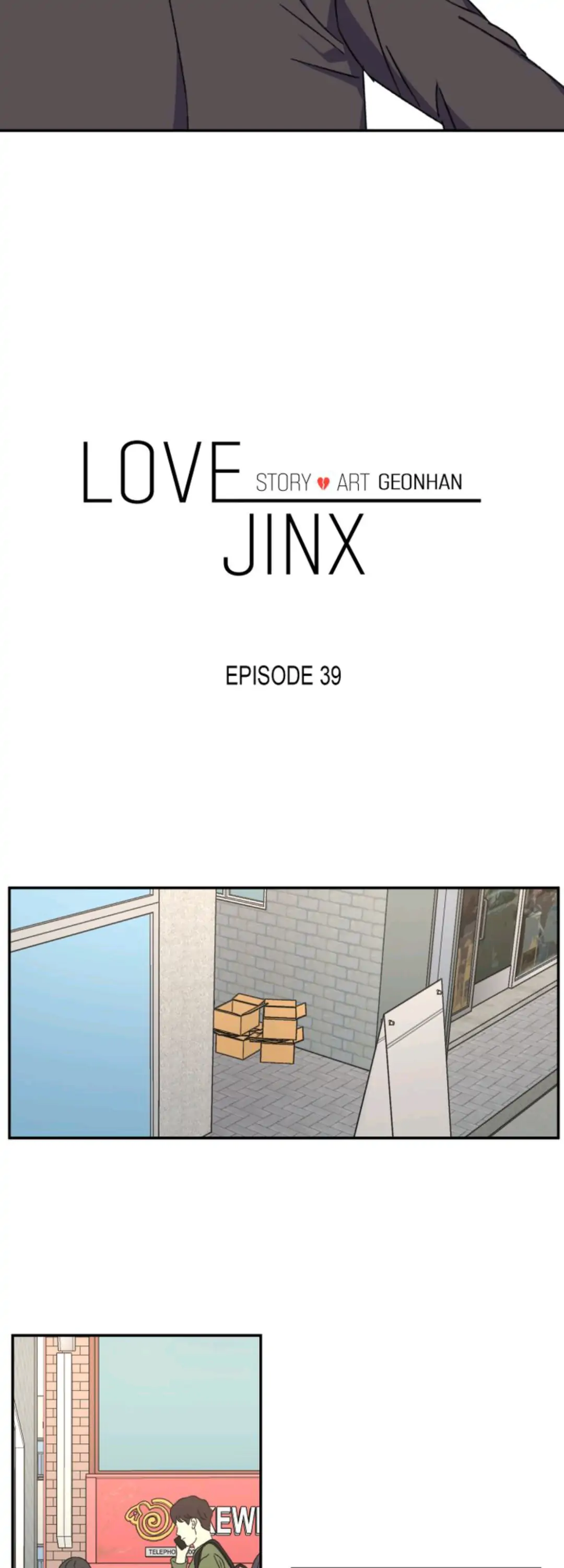 Love Jinx 〘Official〙 - Chapter 39 manhwa