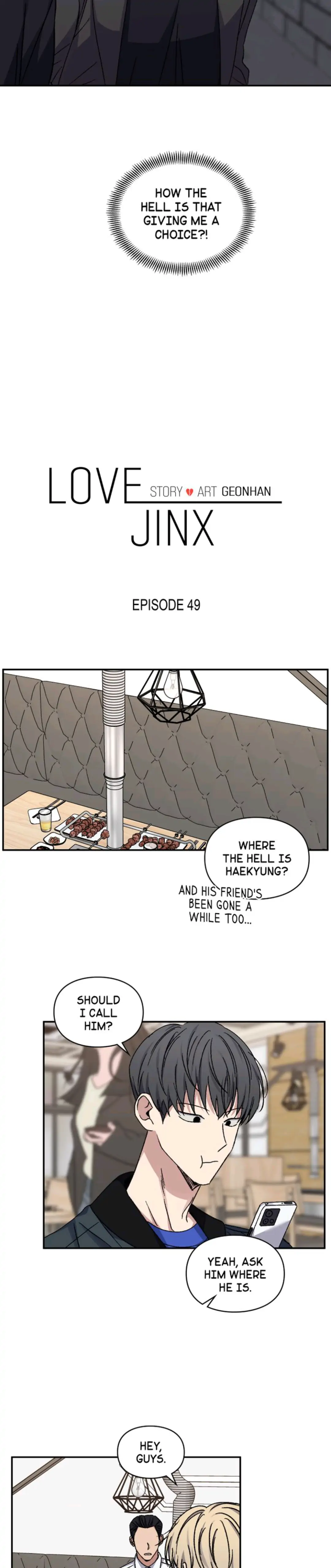 Love Jinx 〘Official〙 - Chapter 49 manhwa