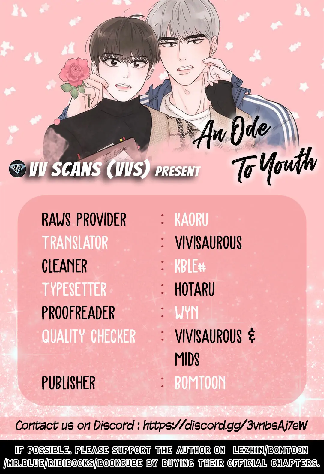 An Ode To Youth - Chapter 11 manhwa