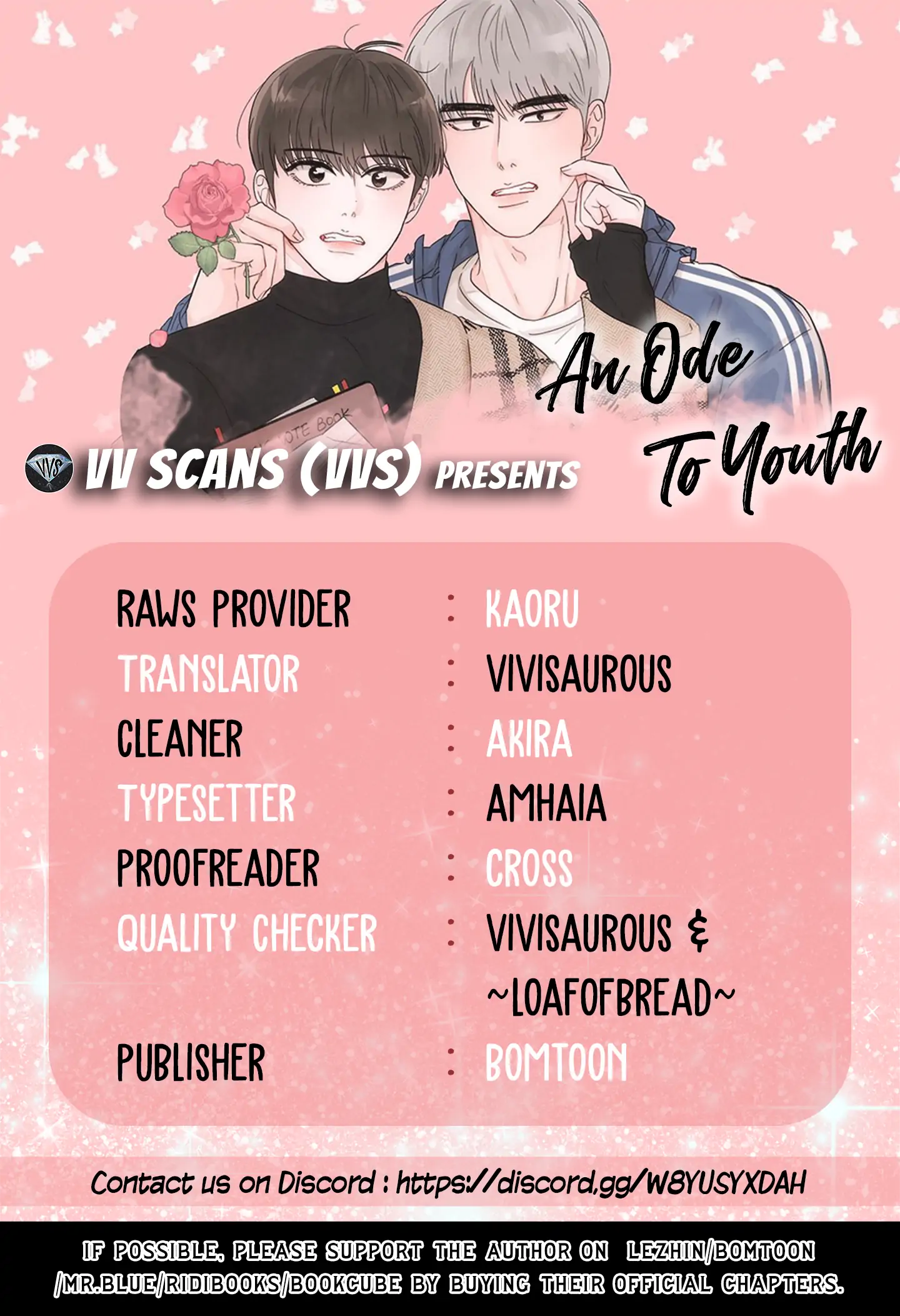 An Ode To Youth - Chapter 14 manhwa