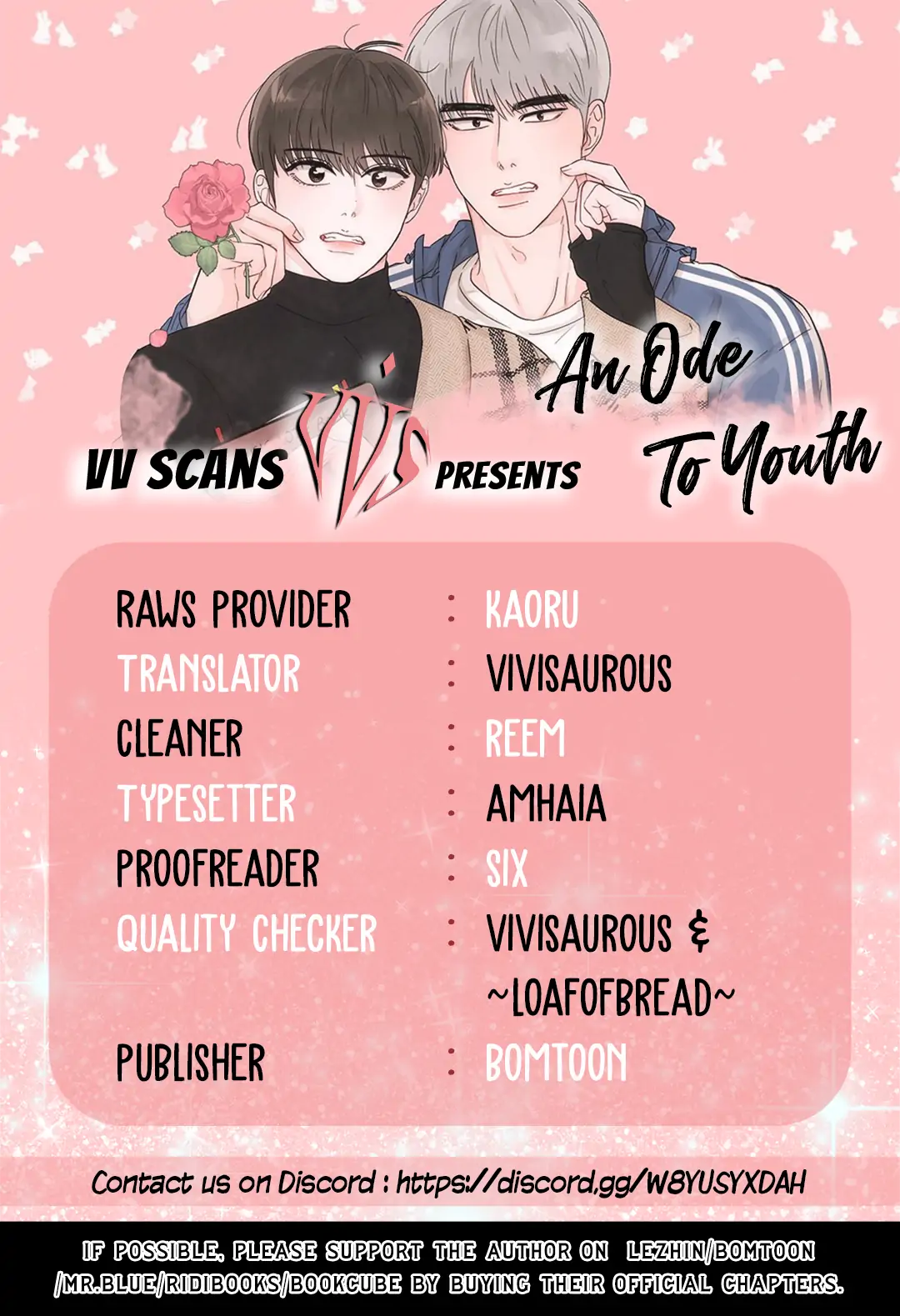 An Ode To Youth - Chapter 16 manhwa