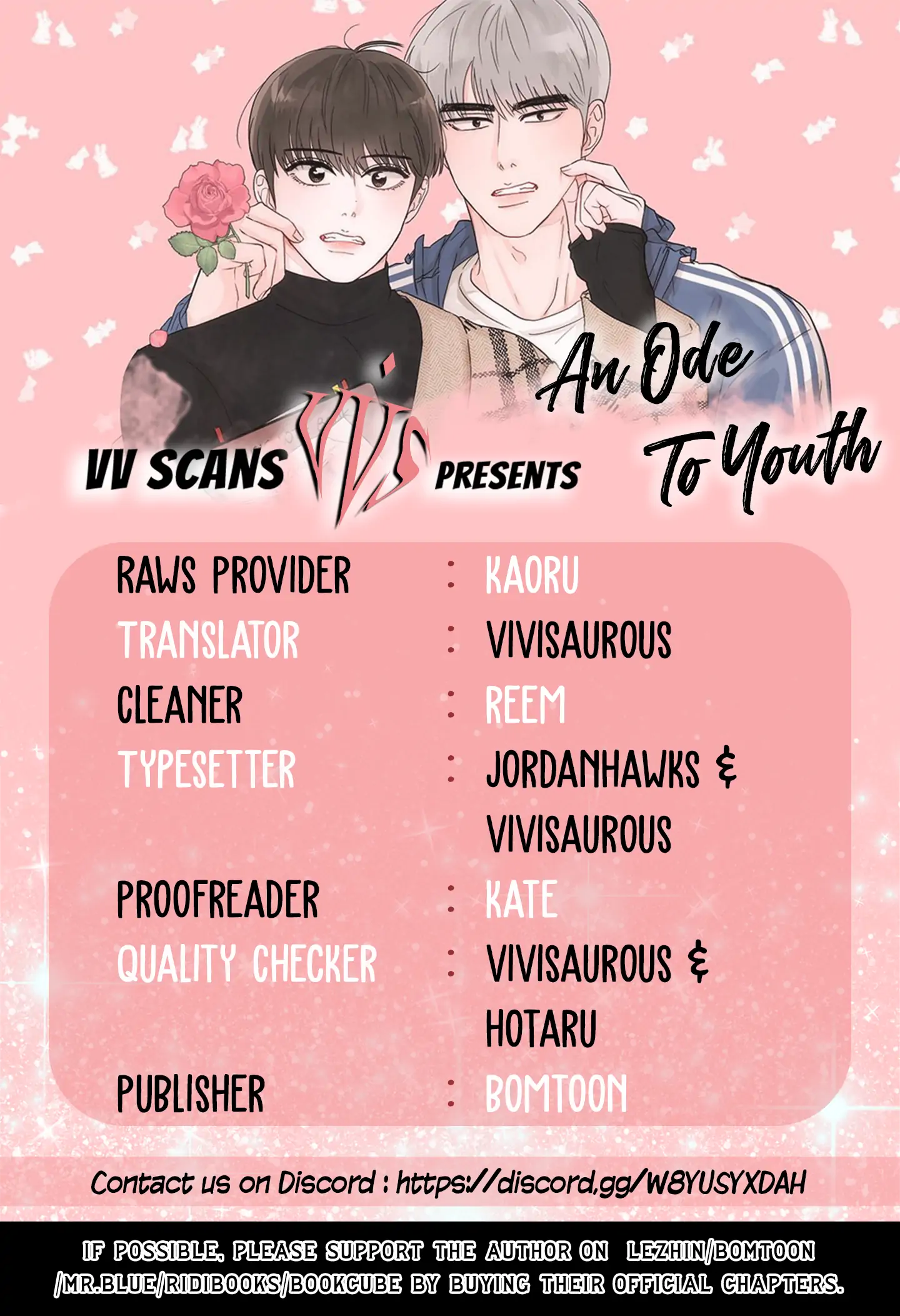 An Ode To Youth - Chapter 20 manhwa