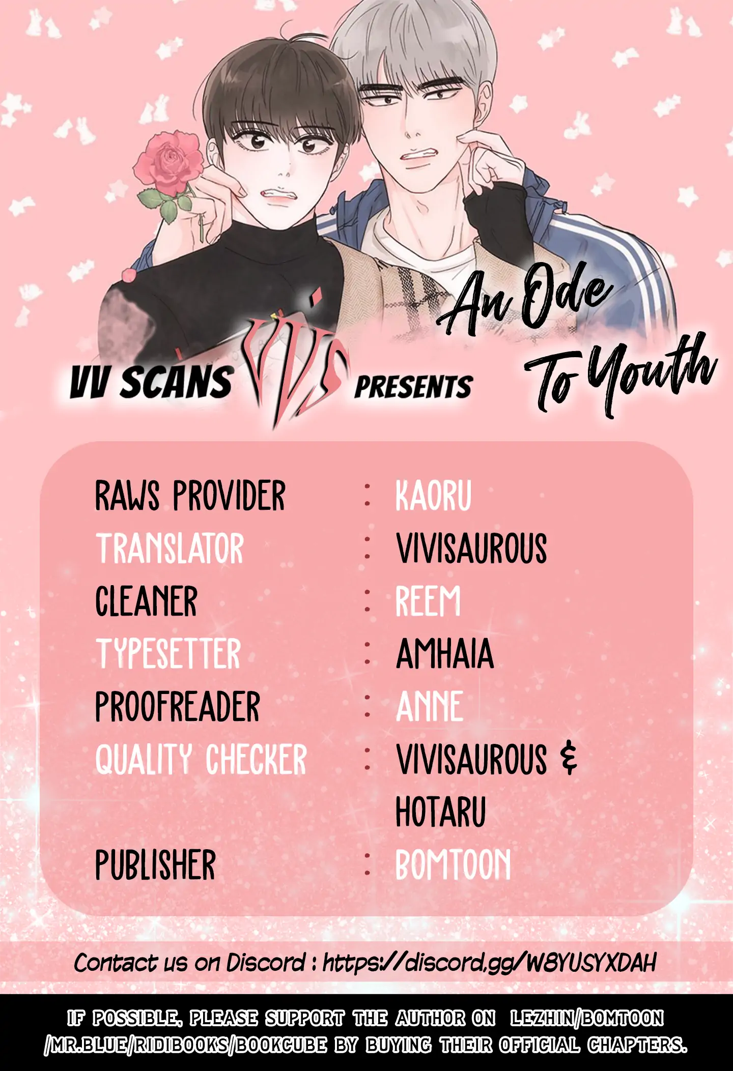 An Ode To Youth - Chapter 21 manhwa