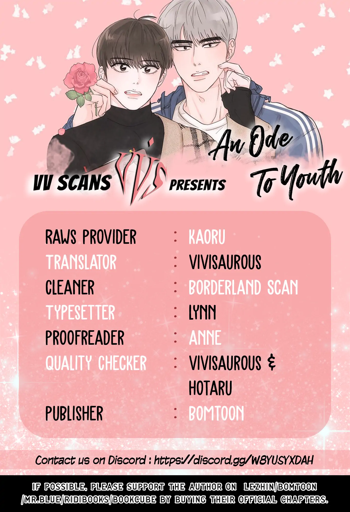 An Ode To Youth - Chapter 23 manhwa