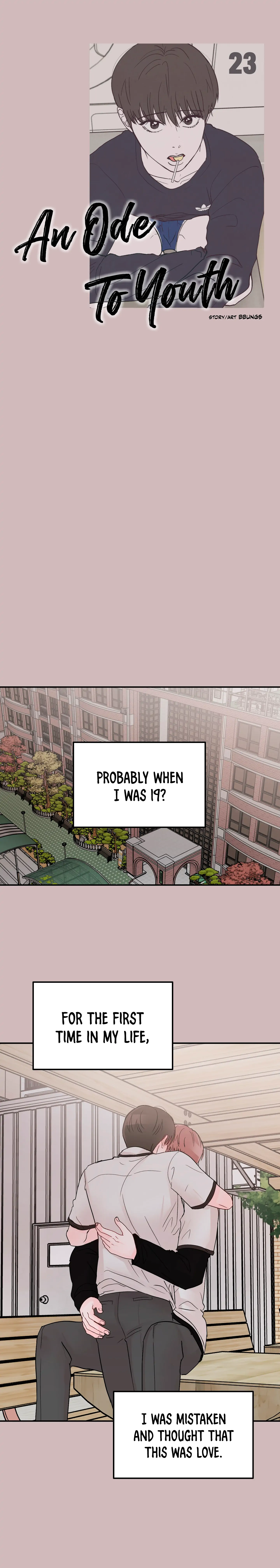 An Ode To Youth - Chapter 23 manhwa