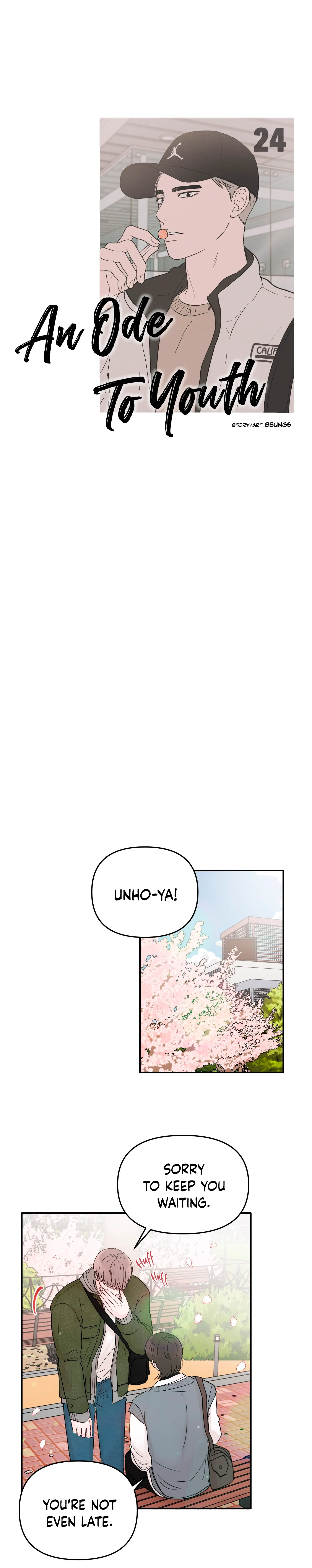 An Ode To Youth - Chapter 24 manhwa