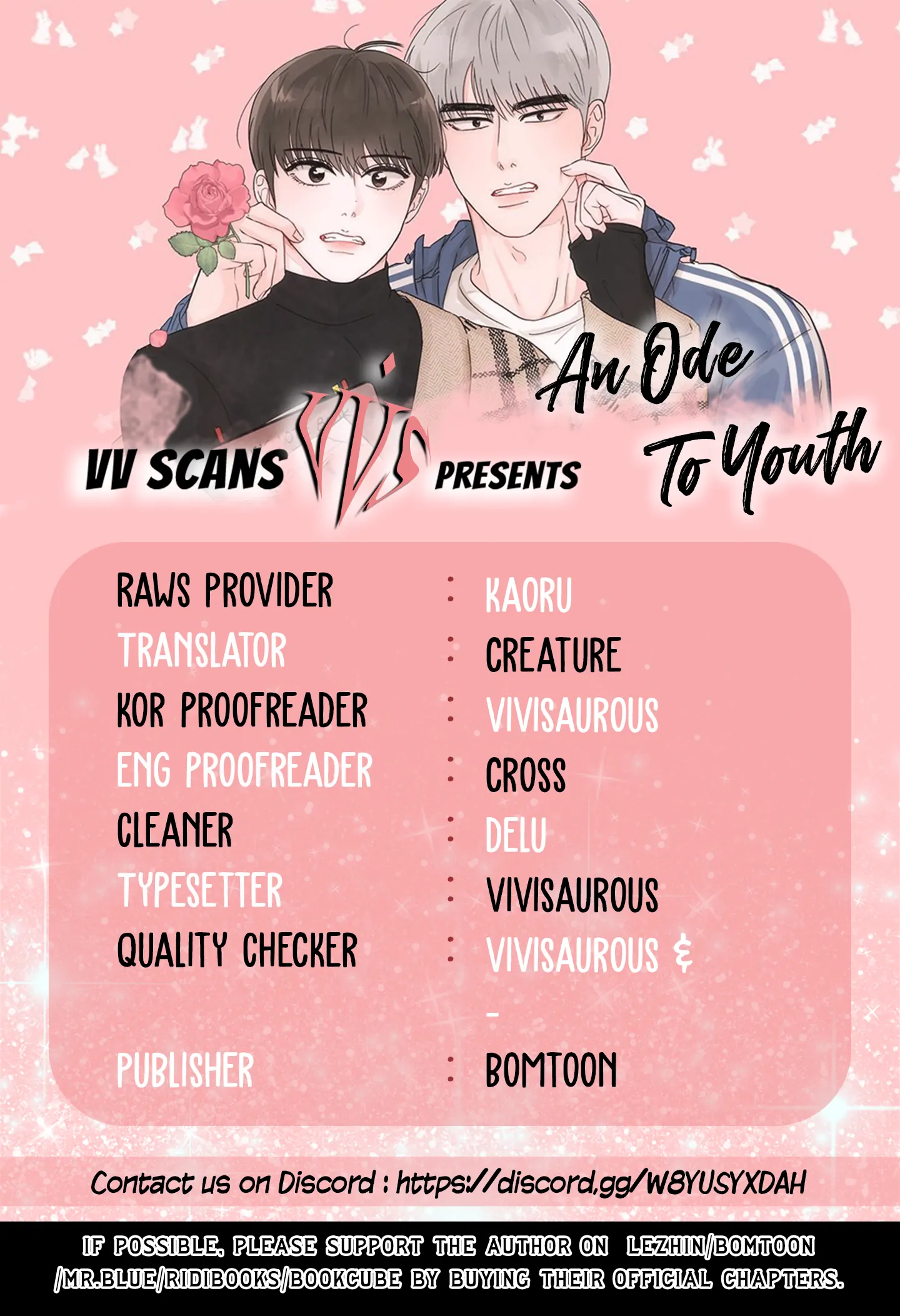 An Ode To Youth - Chapter 27 manhwa