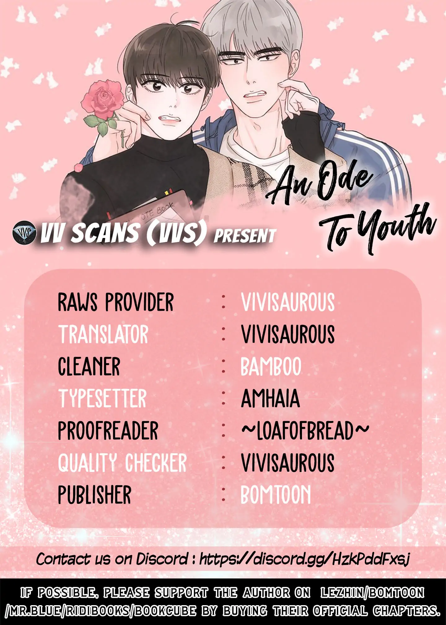 An Ode To Youth - Chapter 3 manhwa