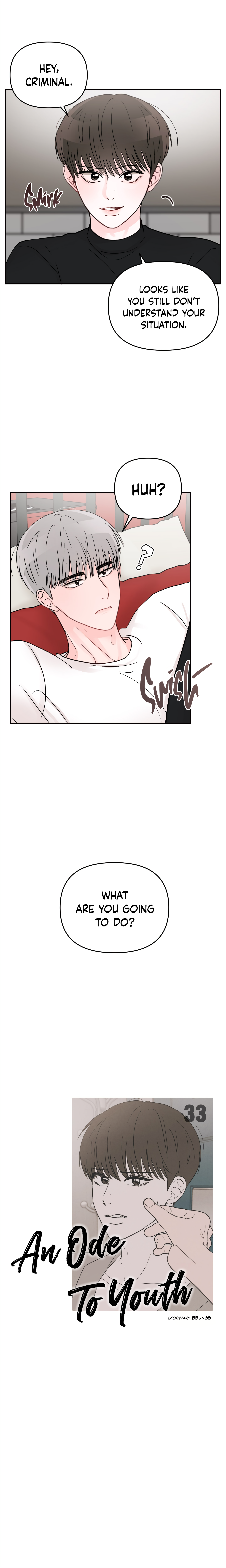 An Ode To Youth - Chapter 33 manhwa