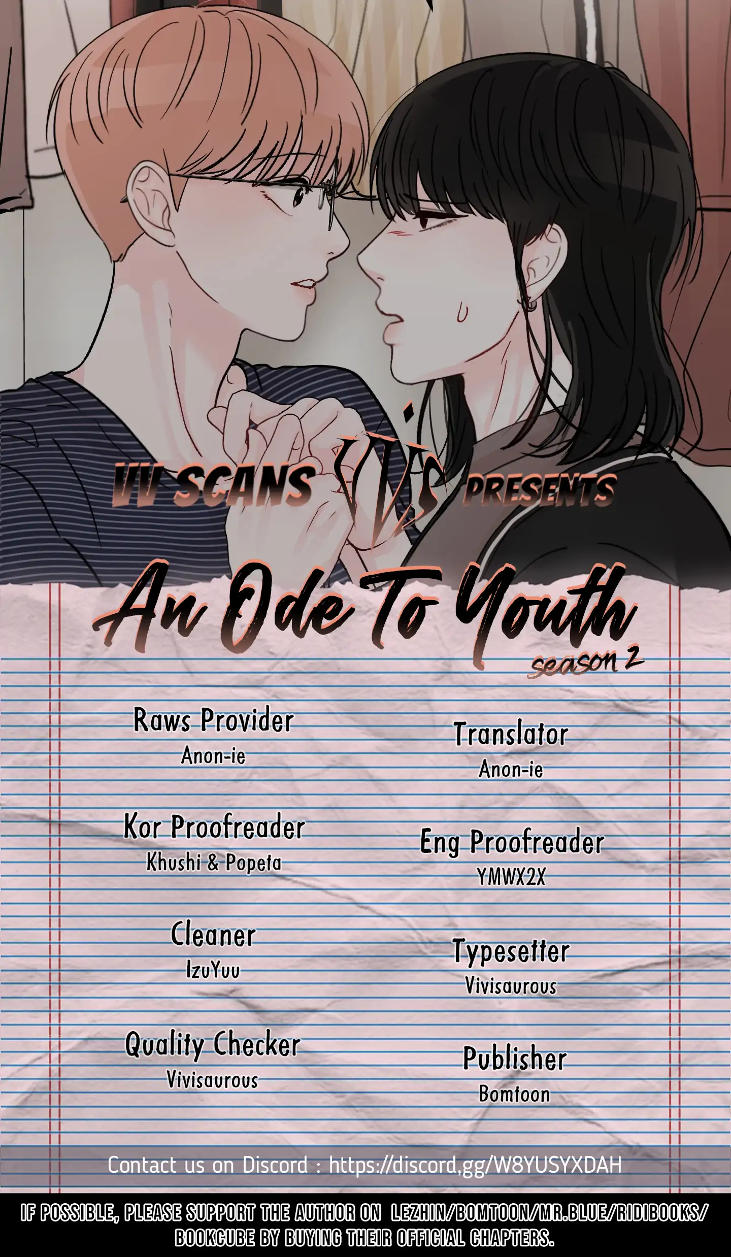 An Ode To Youth - Chapter 36 manhwa
