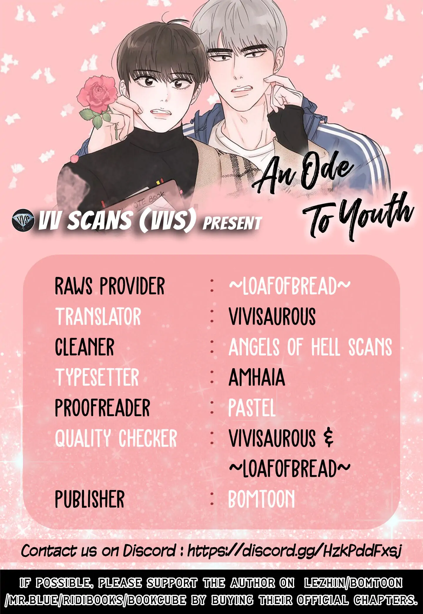 An Ode To Youth - Chapter 4 manhwa
