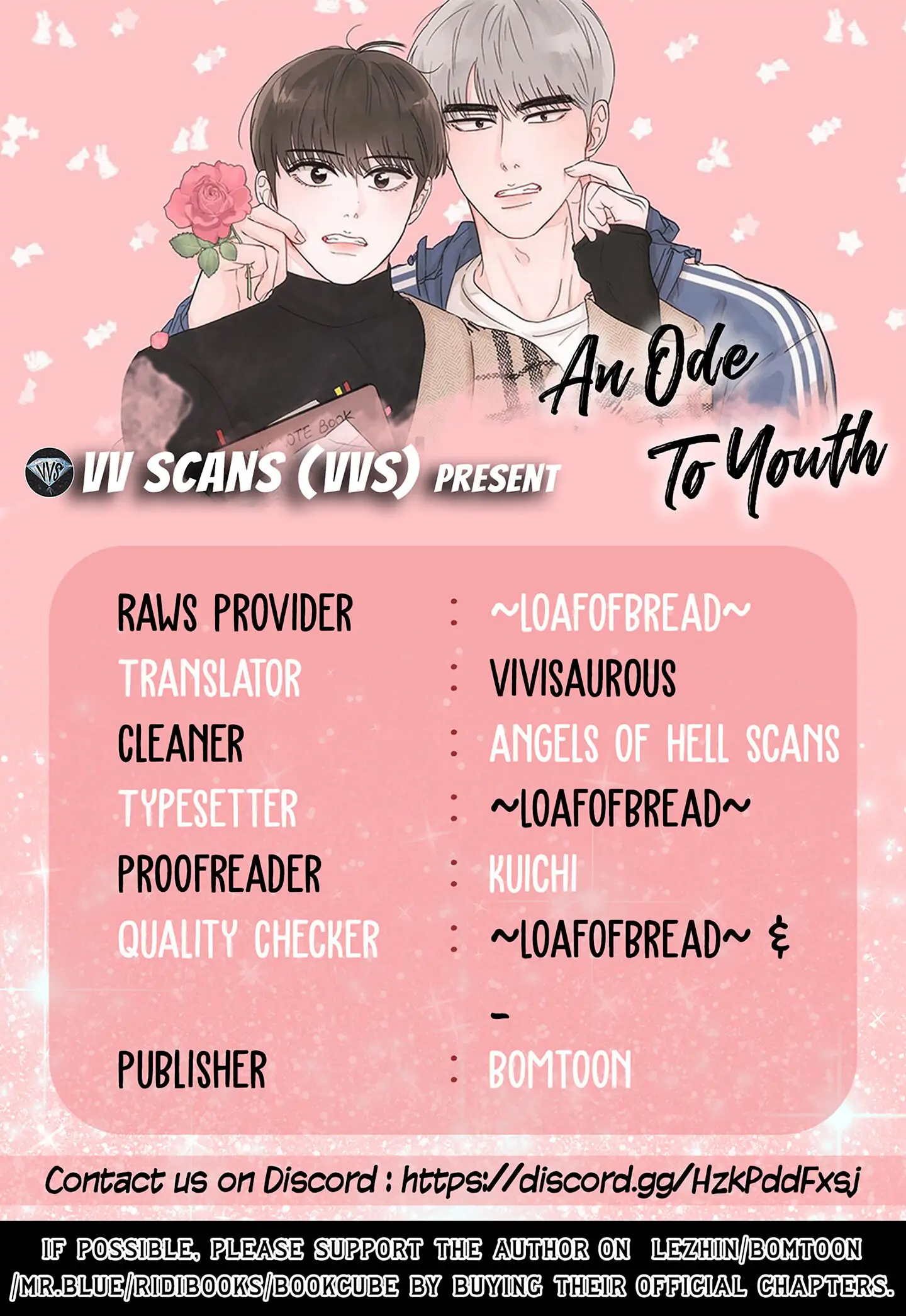 An Ode To Youth - Chapter 6 manhwa