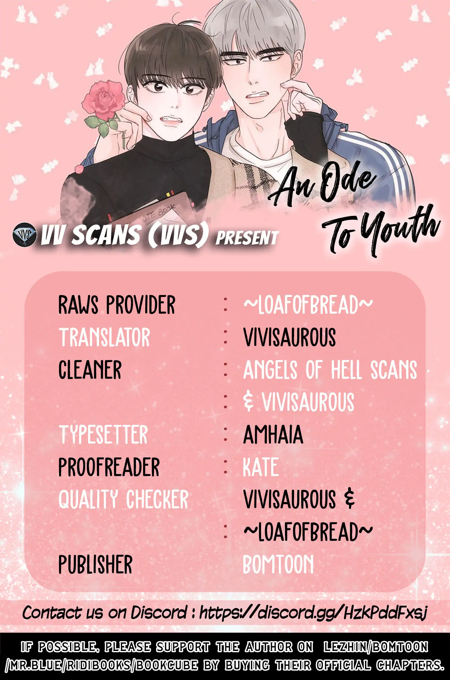 An Ode To Youth - Chapter 7 manhwa