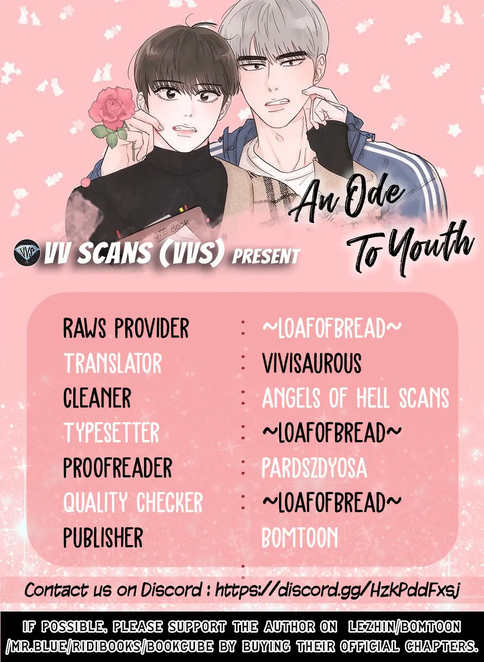 An Ode To Youth - Chapter 8 manhwa