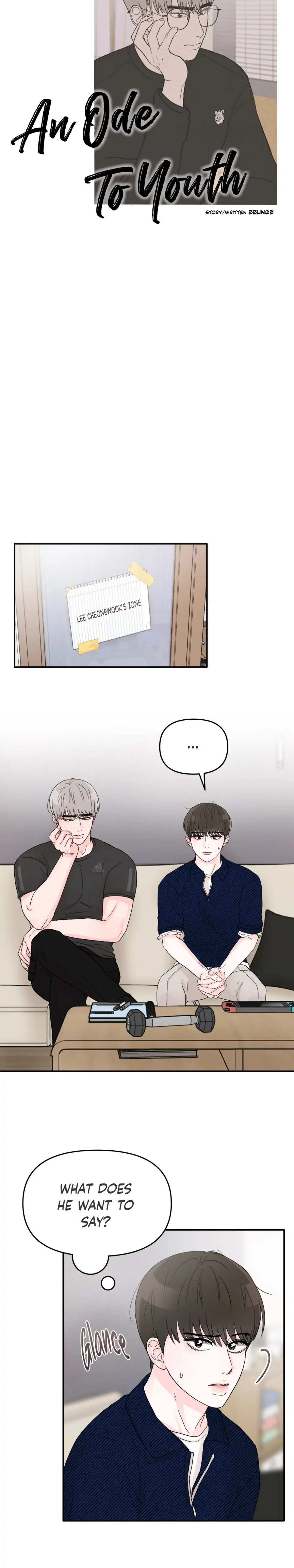 An Ode To Youth - Chapter 8 manhwa
