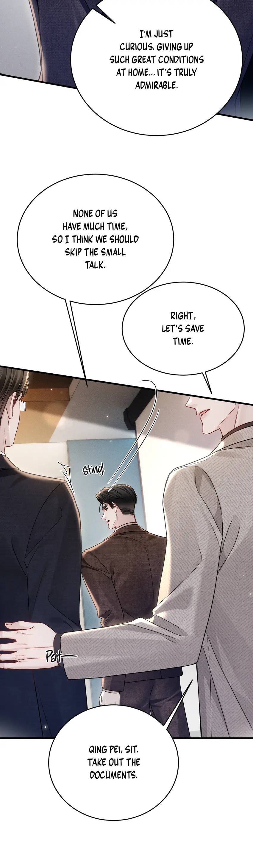Tit For Tat (Official) - Chapter 117: Hurt During the Meeting manhwa