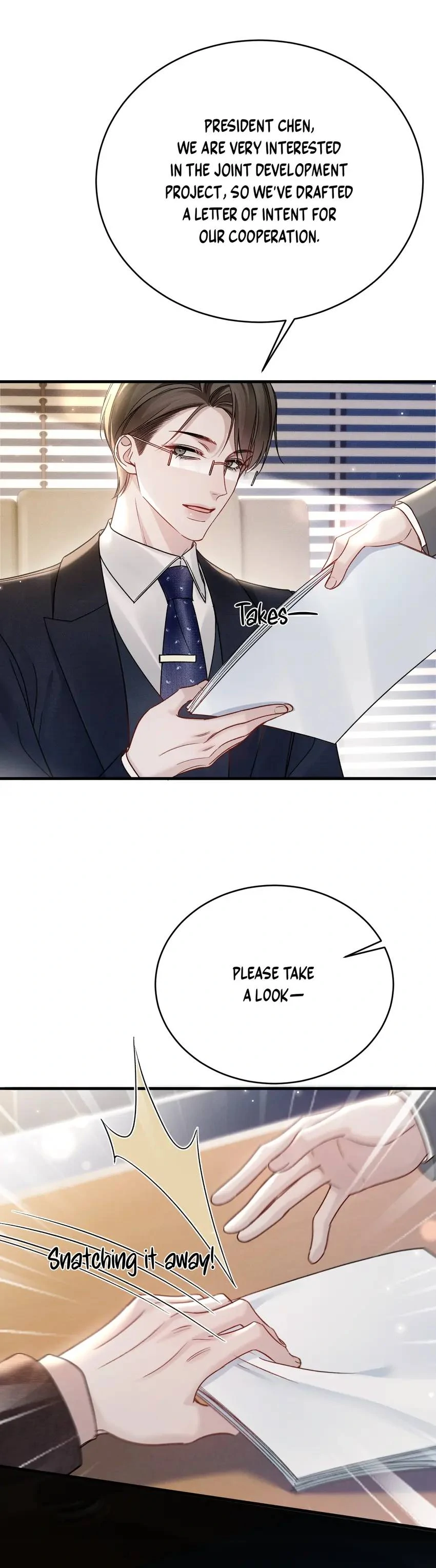 Tit For Tat (Official) - Chapter 117: Hurt During the Meeting manhwa