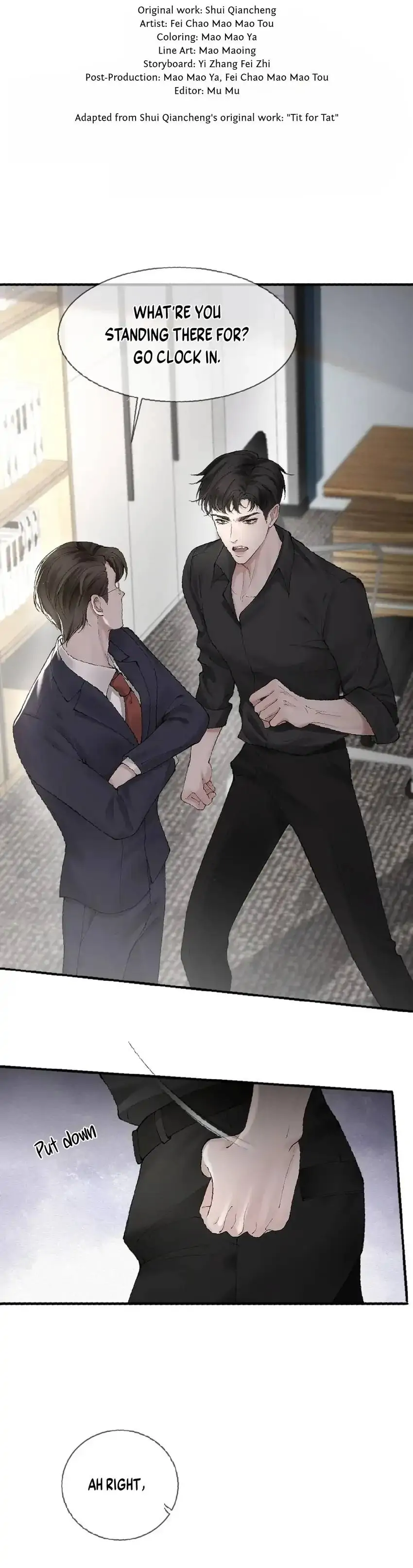 Tit For Tat (Official) - Chapter 8 manhwa