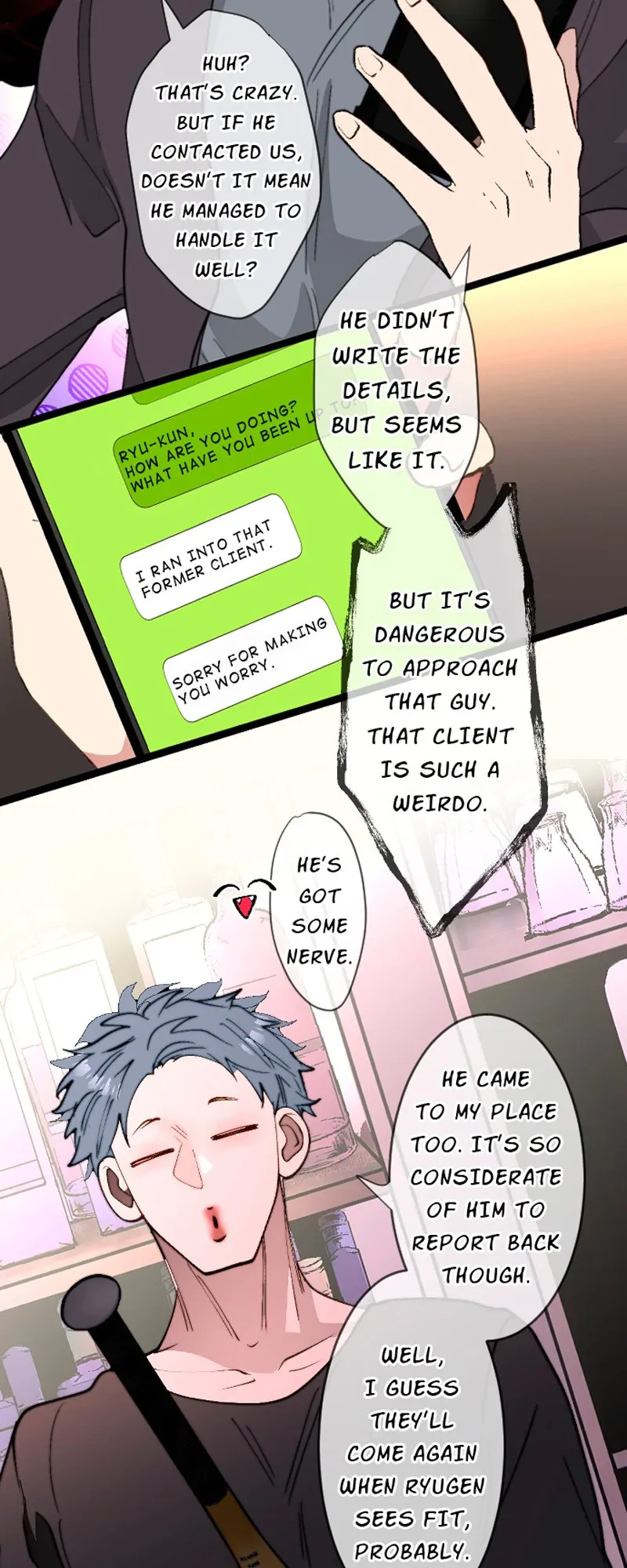 My Perverted Stalker [R18] - Chapter 129 manhwa