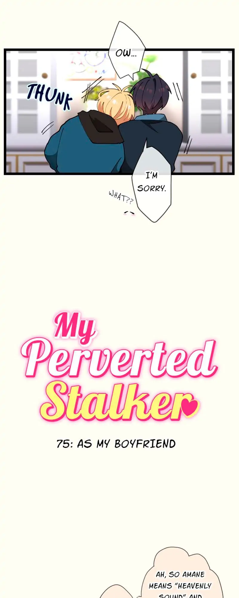 My Perverted Stalker [R18] - Chapter 75 manhwa