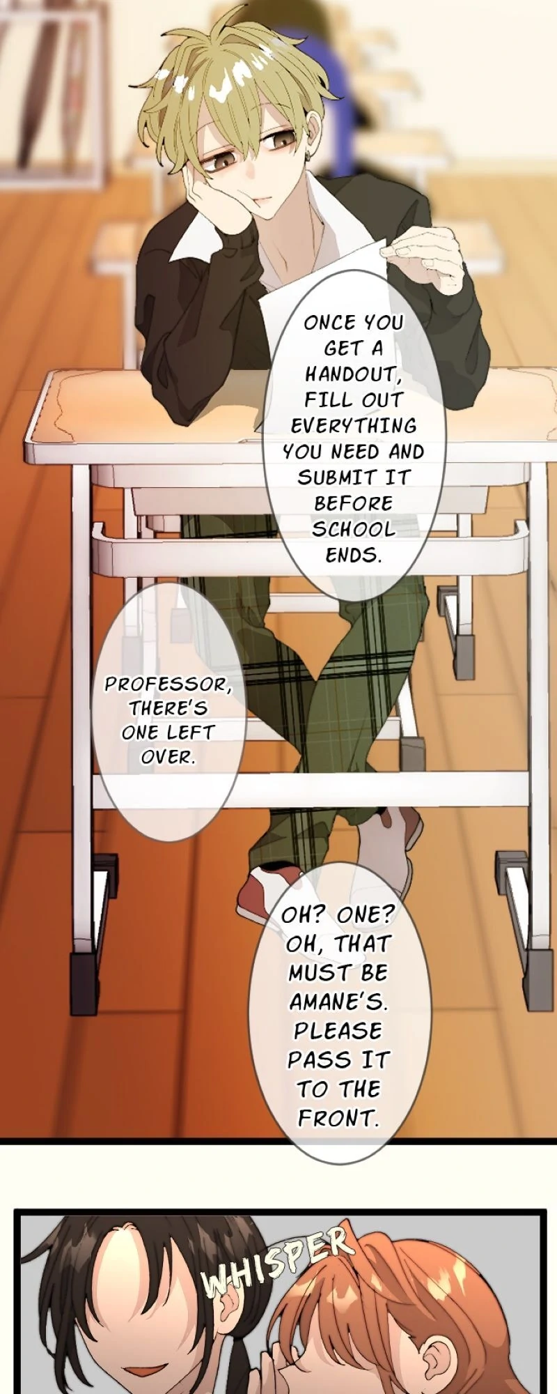 My Perverted Stalker [R18] - EXTRA EPISODE: IF AMANE AND RINDO HAD GONE TO THE SAME SCHOOL #1 manhwa