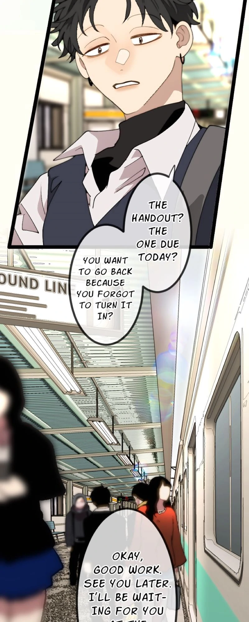 My Perverted Stalker [R18] - EXTRA EPISODE: IF AMANE AND RINDO HAD GONE TO THE SAME SCHOOL #1 manhwa