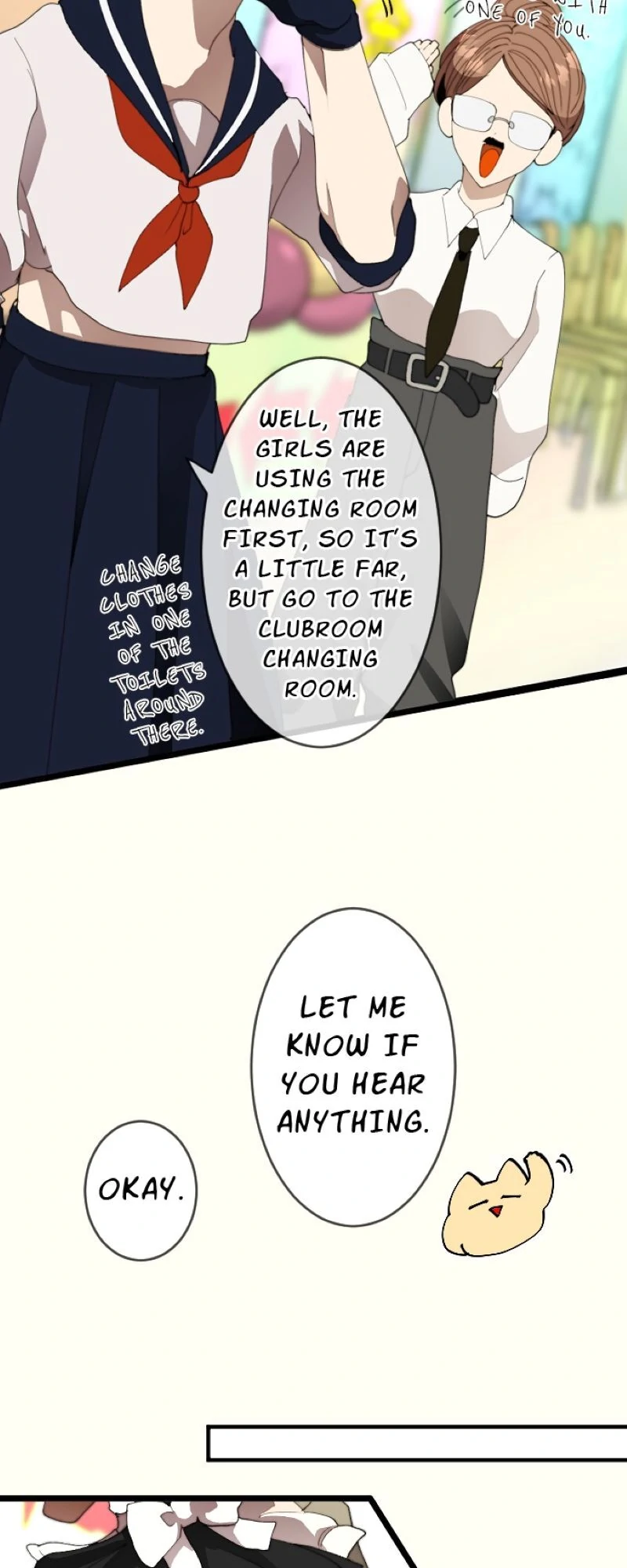 My Perverted Stalker [R18] - EXTRA EPISODE: IF AMANE AND RINDO HAD GONE TO THE SAME SCHOOL #2 manhwa