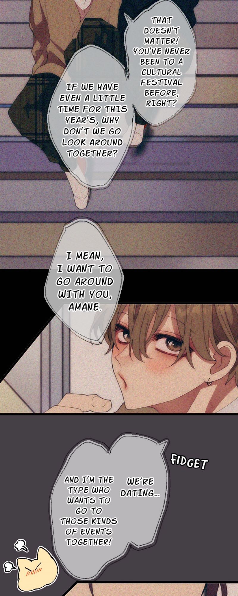 My Perverted Stalker [R18] - EXTRA EPISODE: IF AMANE AND RINDO HAD GONE TO THE SAME SCHOOL #2 manhwa