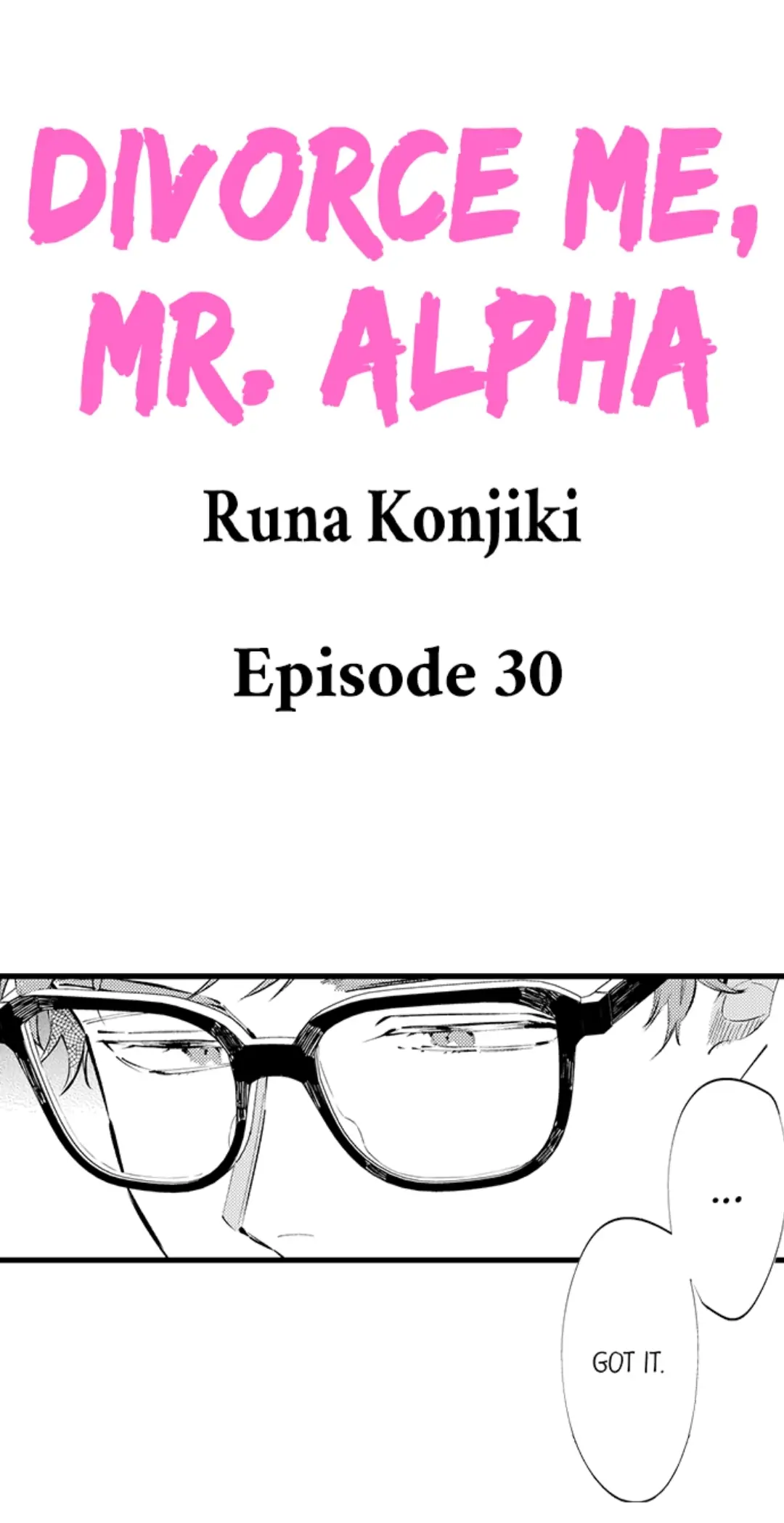 Rikon Shiyagare, α-sama - Chapter 28 manhwa