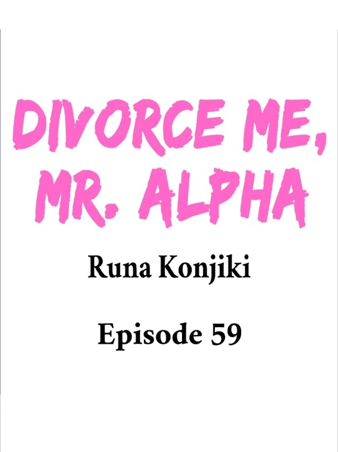Rikon Shiyagare, α-sama - Chapter 57 manhwa