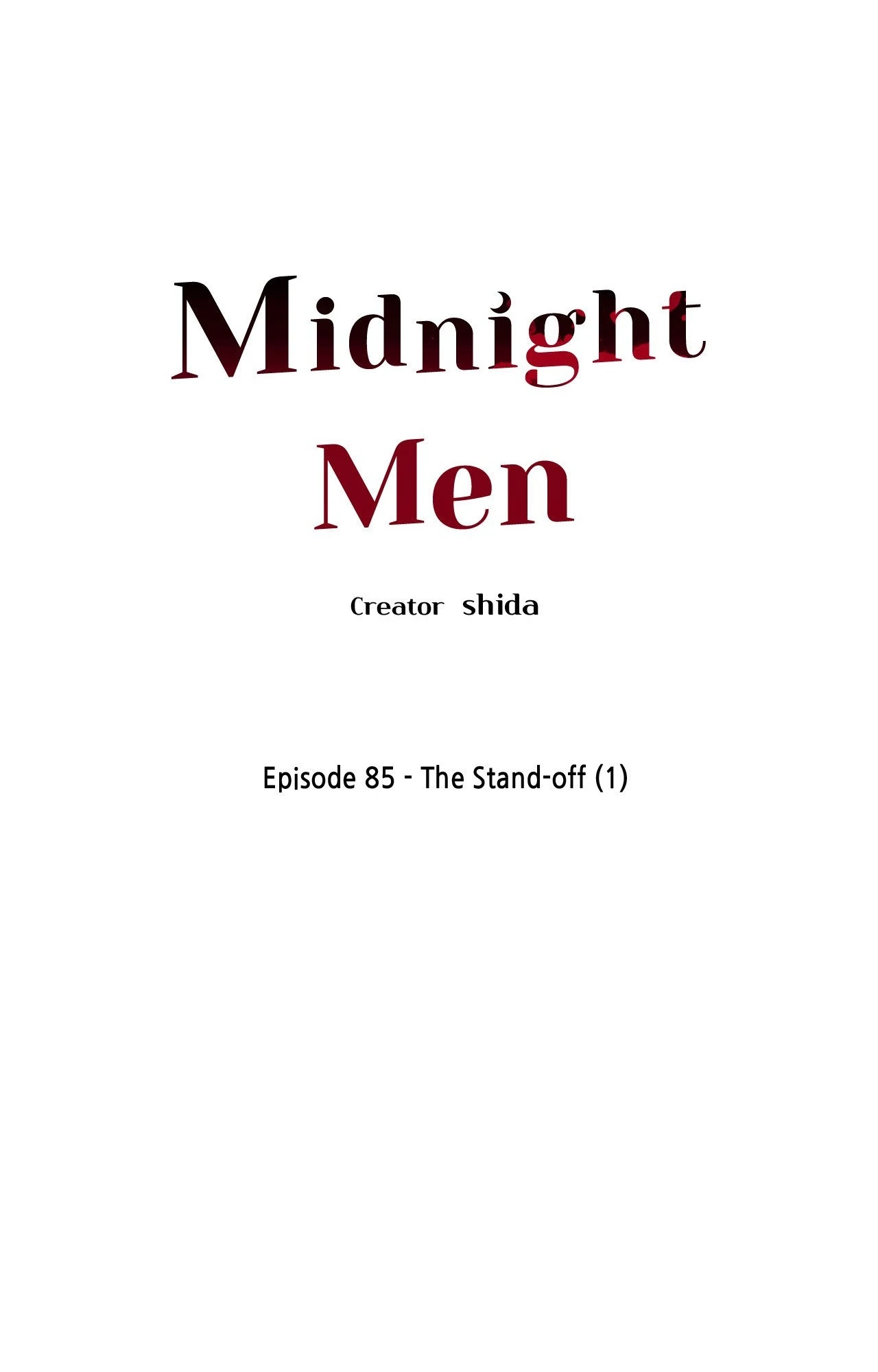 Midnight Men - Chapter 85 manhwa