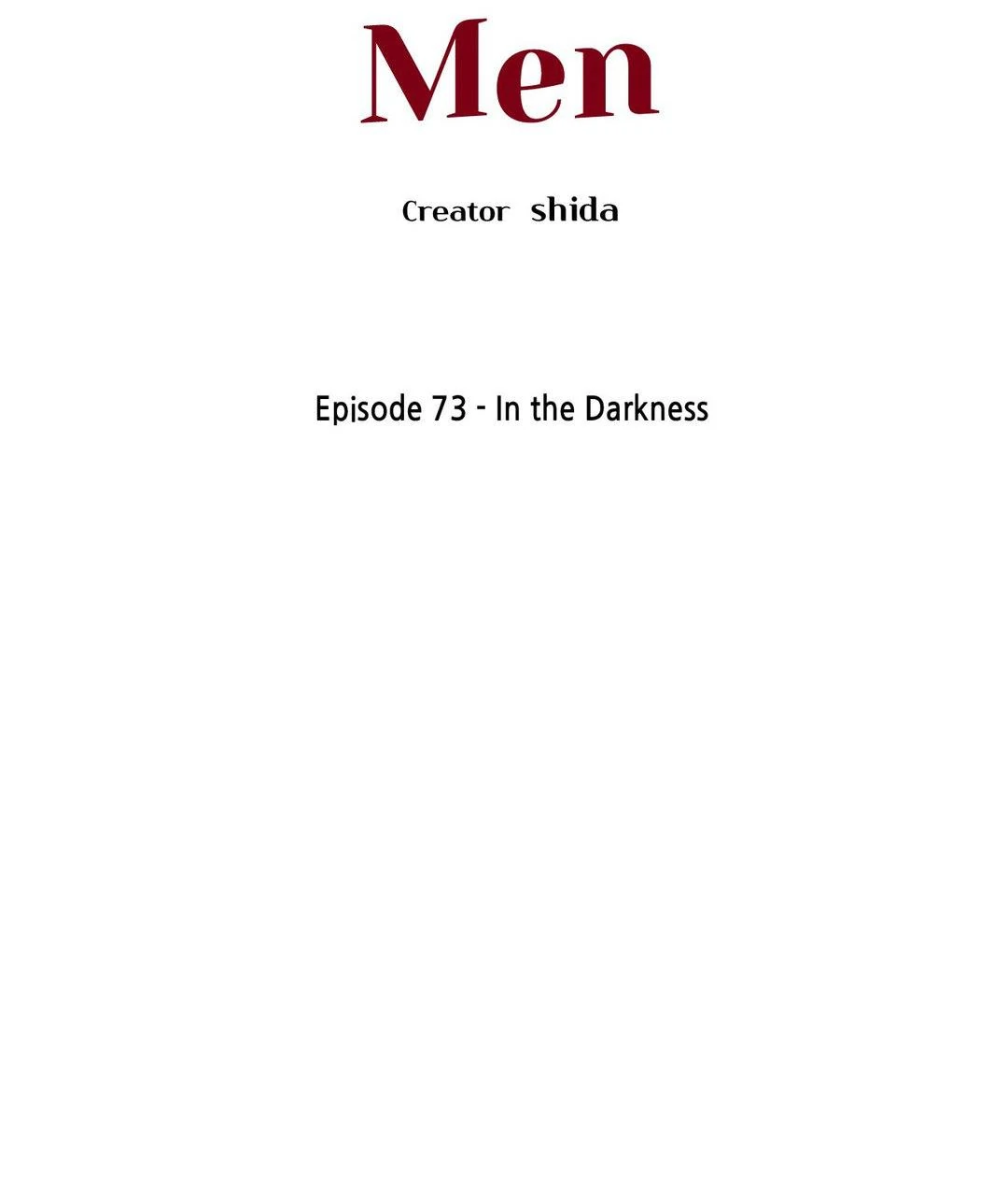 Midnight Men - In the Darkness manhwa