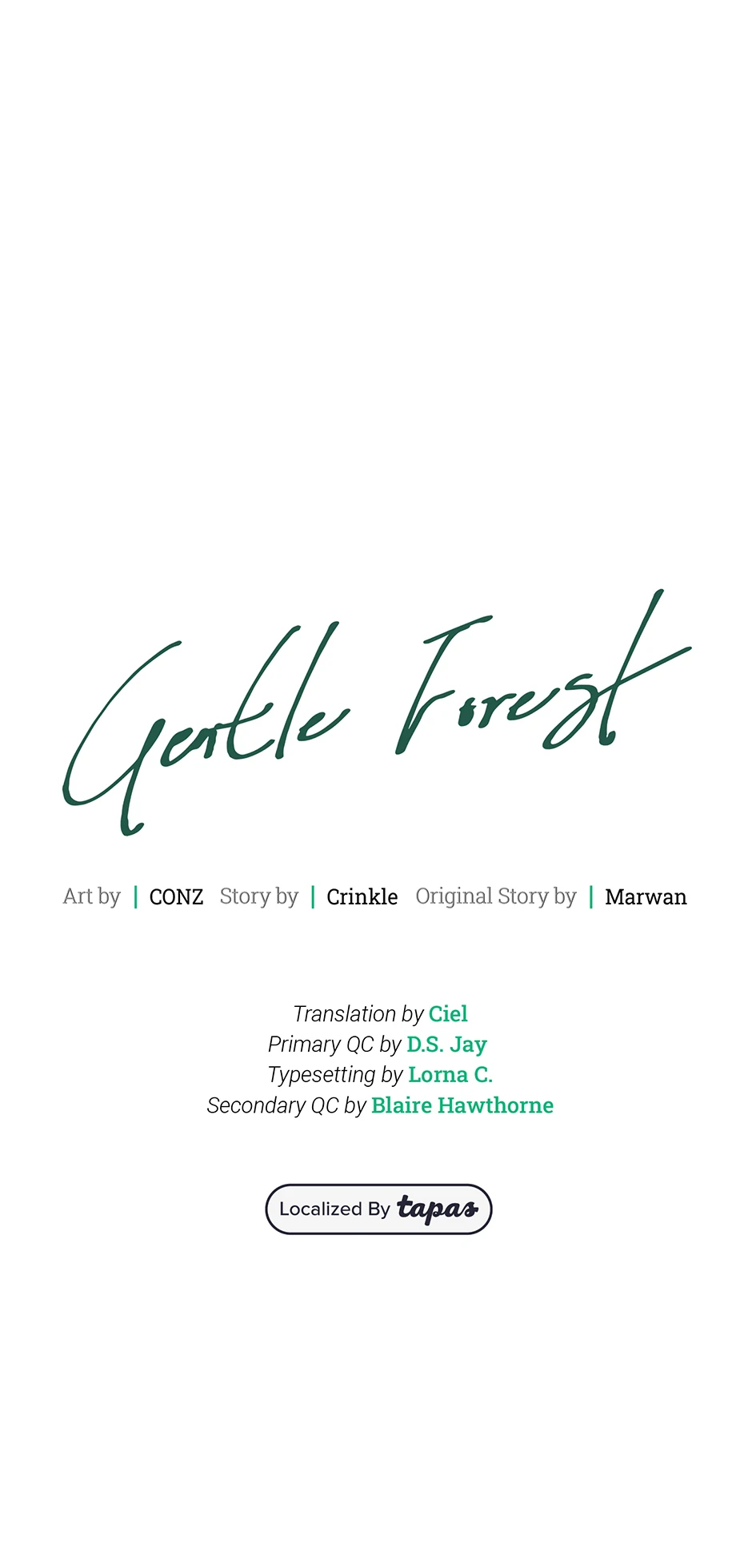 Gentle Forest (Mature) [Official] - Chapter 61 manhwa