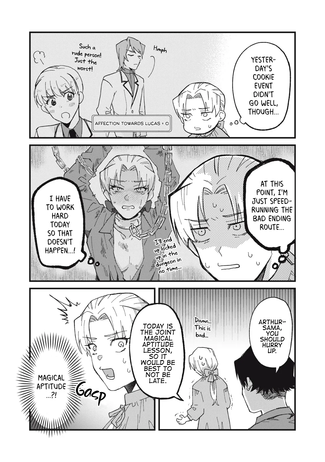 Aishite hoshi no wa ore janai no ni! BL game no akuyaku reisoku ni tensei shita no ni kirawarenakute komattemasu~ - Chapter 2 manhwa