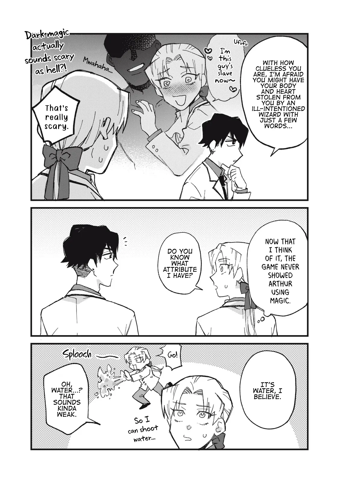 Aishite hoshi no wa ore janai no ni! BL game no akuyaku reisoku ni tensei shita no ni kirawarenakute komattemasu~ - Chapter 2 manhwa