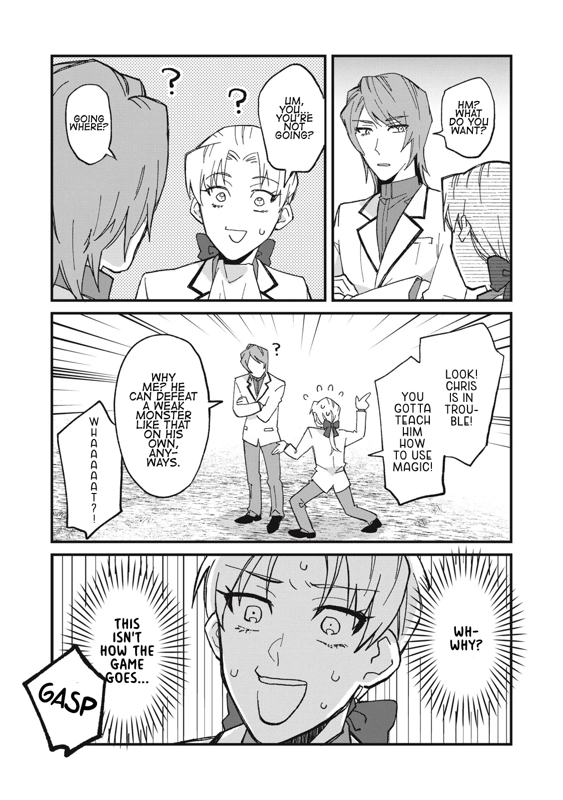 Aishite hoshi no wa ore janai no ni! BL game no akuyaku reisoku ni tensei shita no ni kirawarenakute komattemasu~ - Chapter 2 manhwa