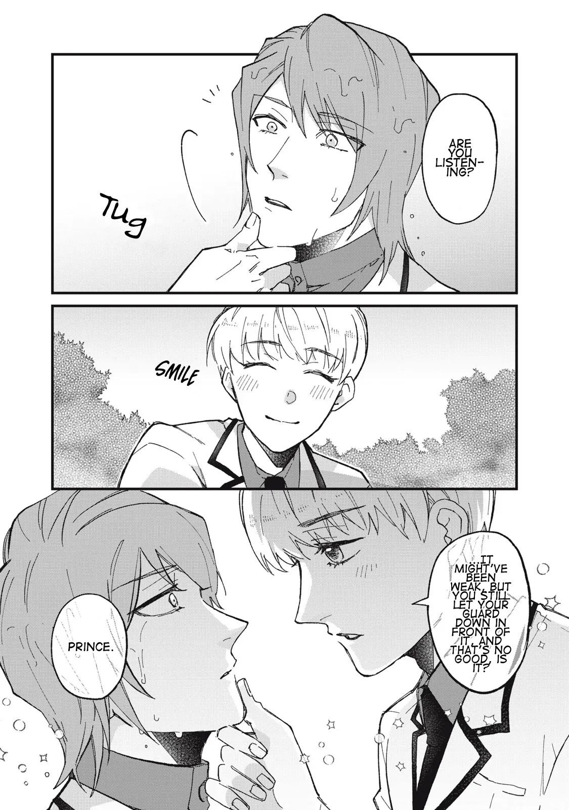 Aishite hoshi no wa ore janai no ni! BL game no akuyaku reisoku ni tensei shita no ni kirawarenakute komattemasu~ - Chapter 2 manhwa