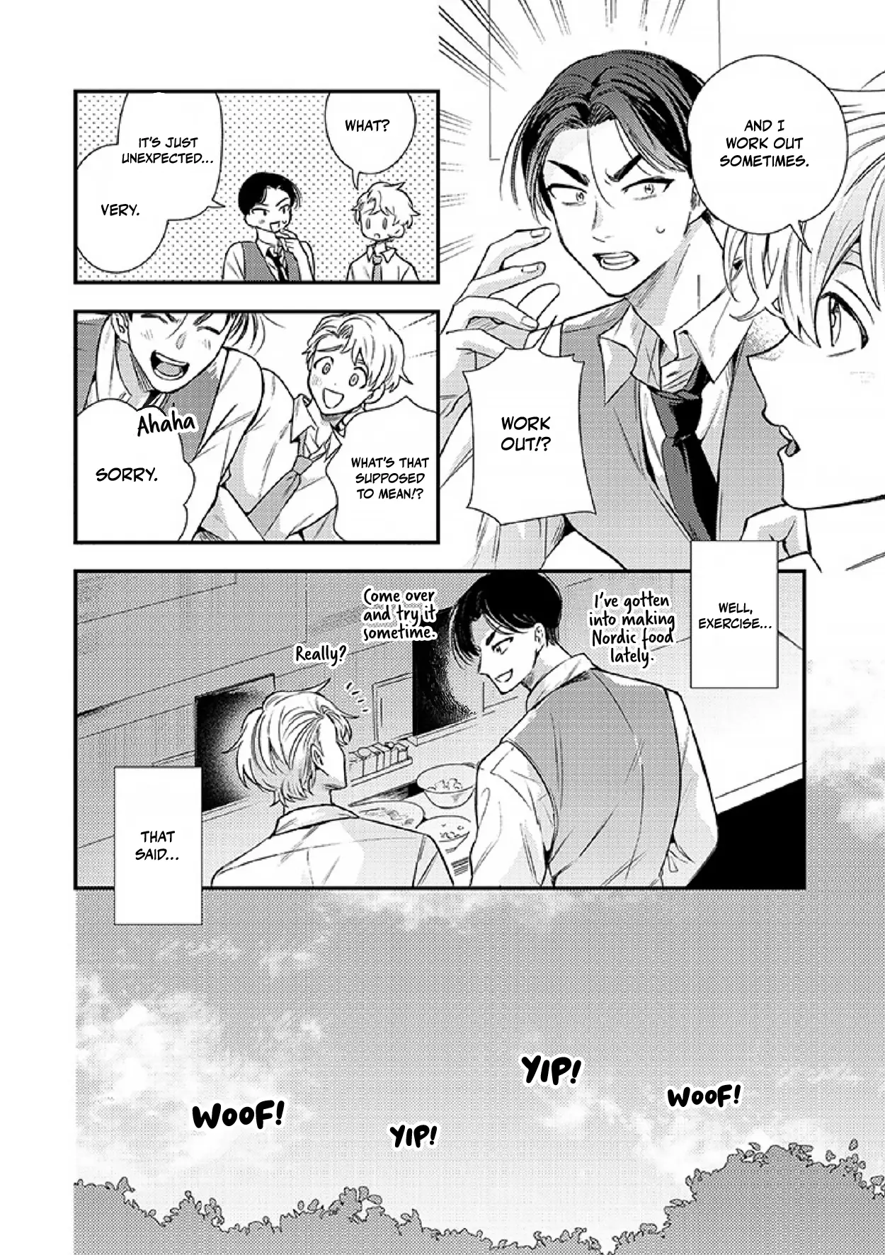 When He Barks, Kiss Him and Pet Him - Chapter 5 Part 1 manhwa