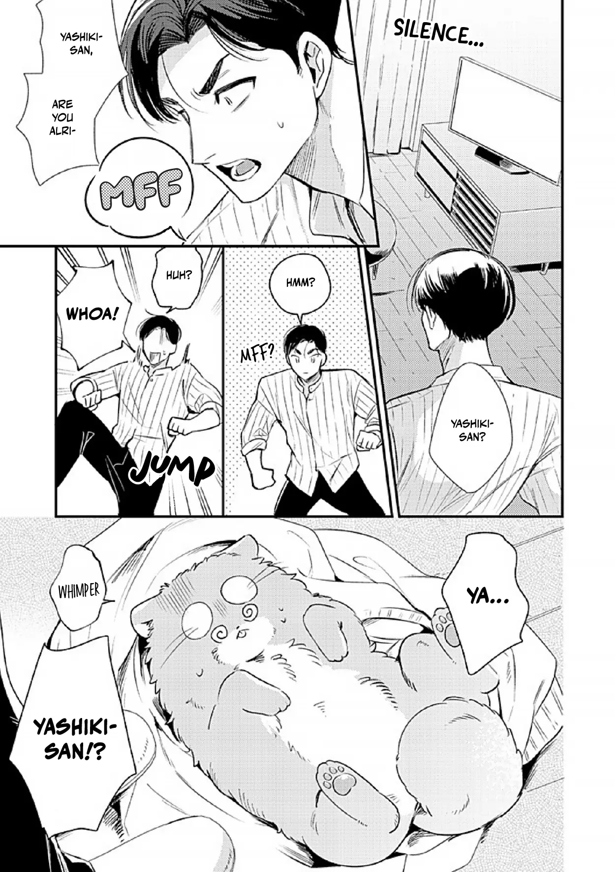 When He Barks, Kiss Him and Pet Him - Chapter 5 Part 2 manhwa
