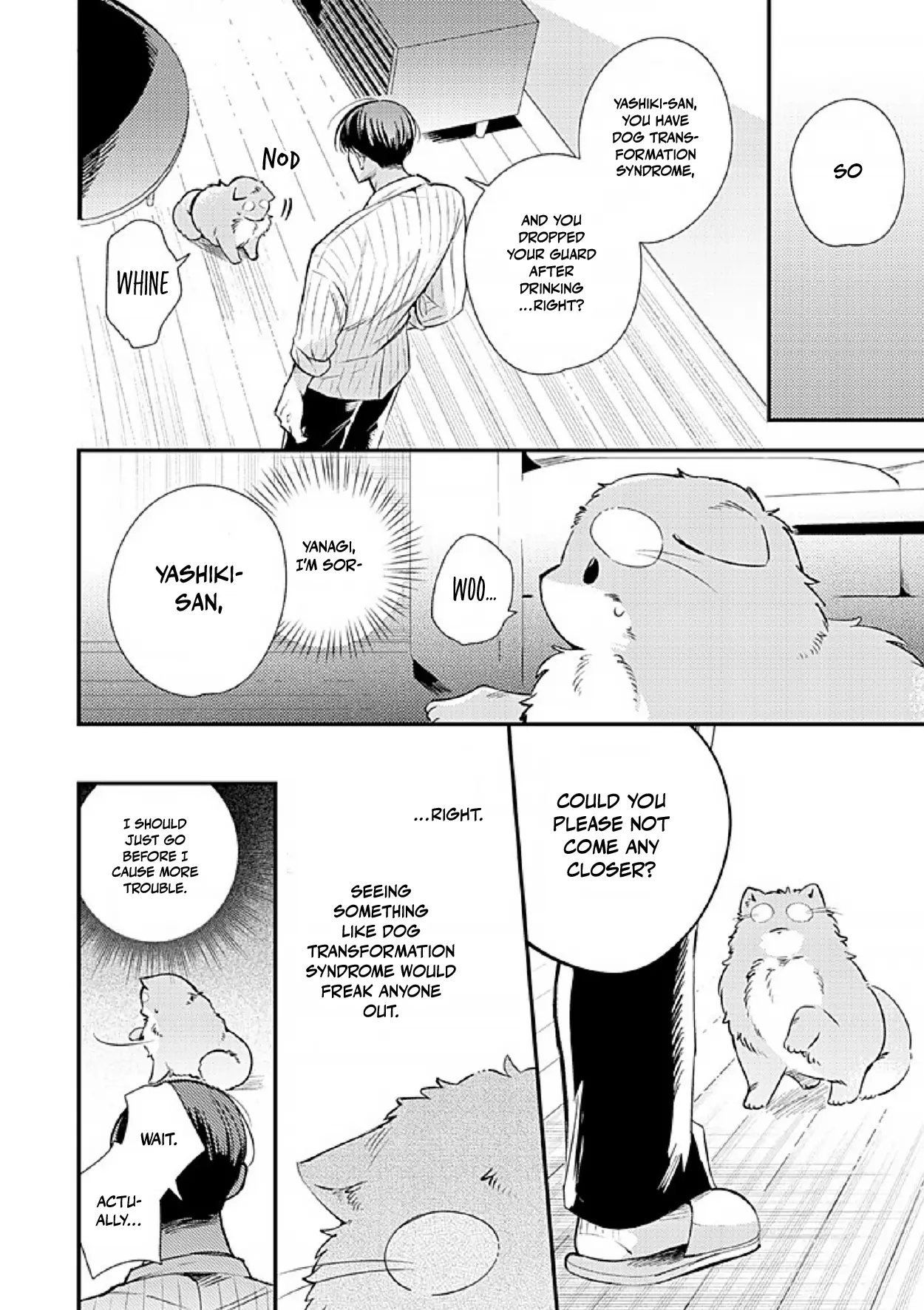 When He Barks, Kiss Him and Pet Him - Chapter 5 Part 2 manhwa