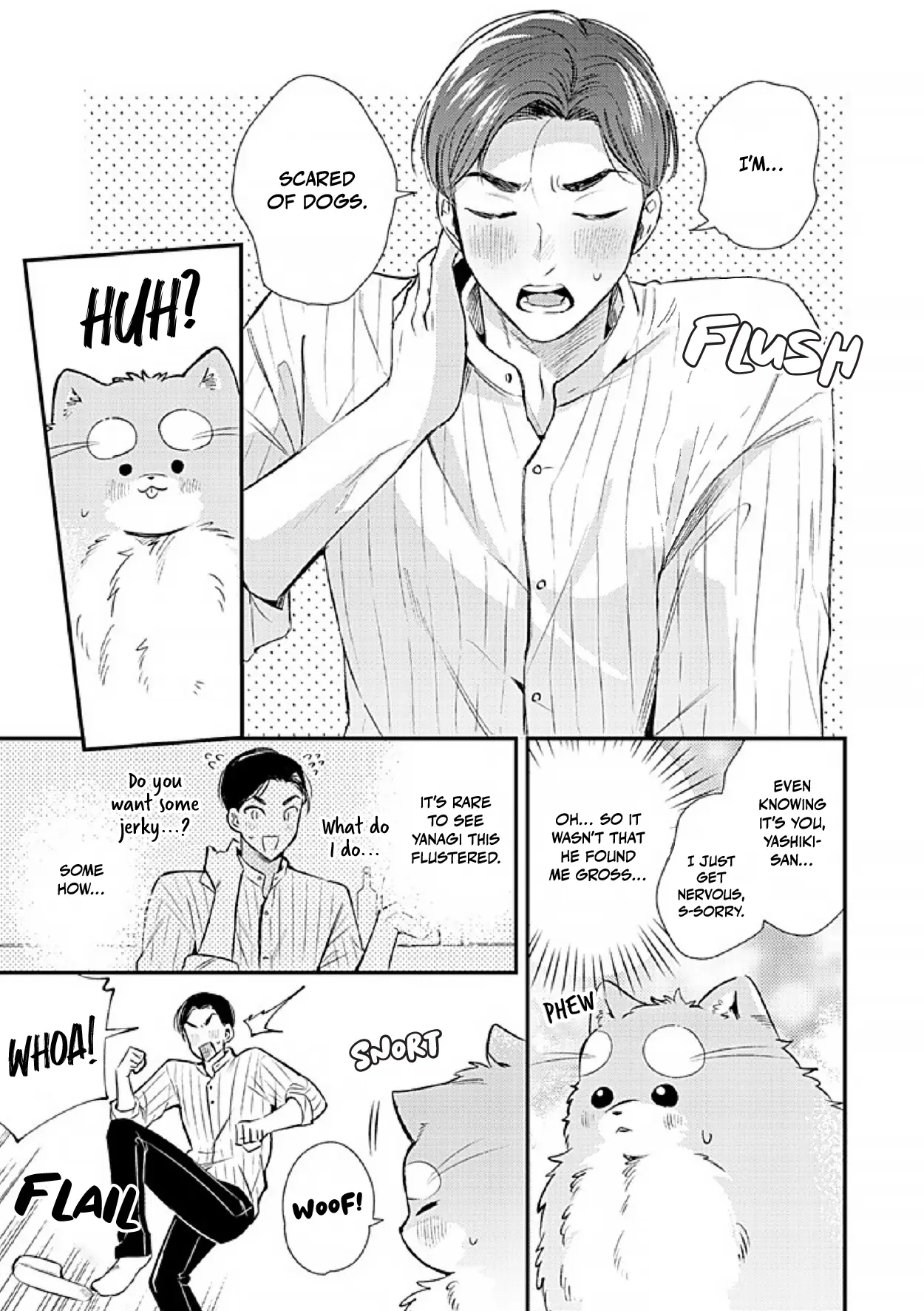 When He Barks, Kiss Him and Pet Him - Chapter 5 Part 2 manhwa
