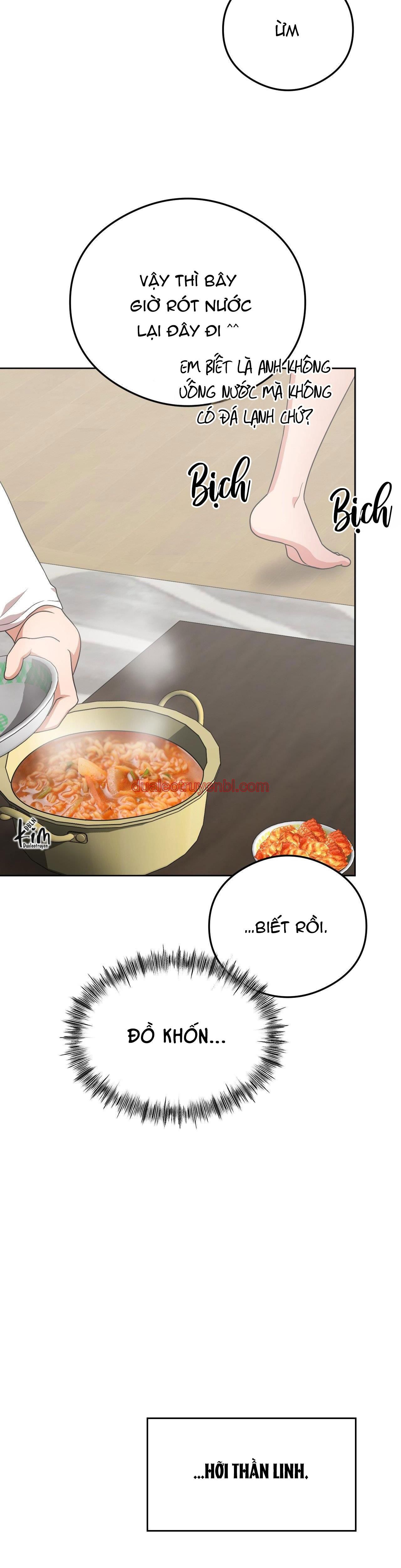 BL CỔ TRANG-ÂU CỔ NGẮN NHÀ KIM - Chapter 28.1 THẦN LINH 1 manhwa