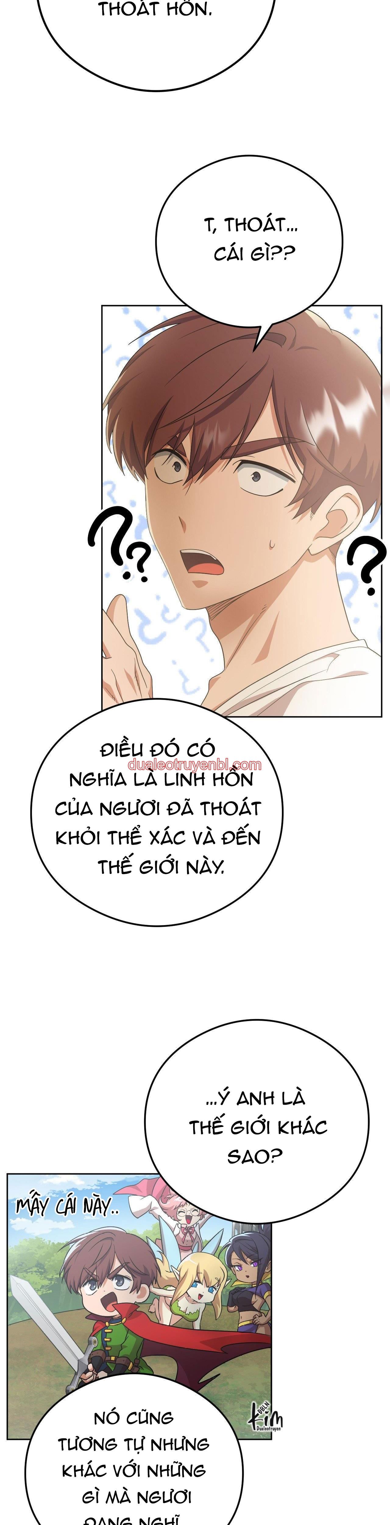 BL CỔ TRANG-ÂU CỔ NGẮN NHÀ KIM - Chapter 28.1 THẦN LINH 1_2 manhwa