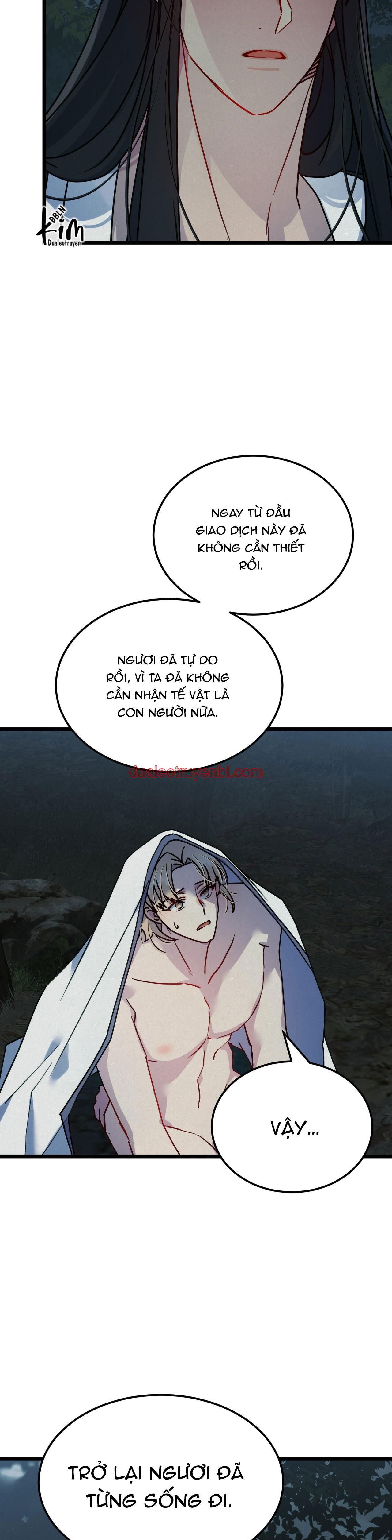 BL CỔ TRANG-ÂU CỔ NGẮN NHÀ KIM - Chapter 30.4 CHỦ NHÂN 4_3 manhwa