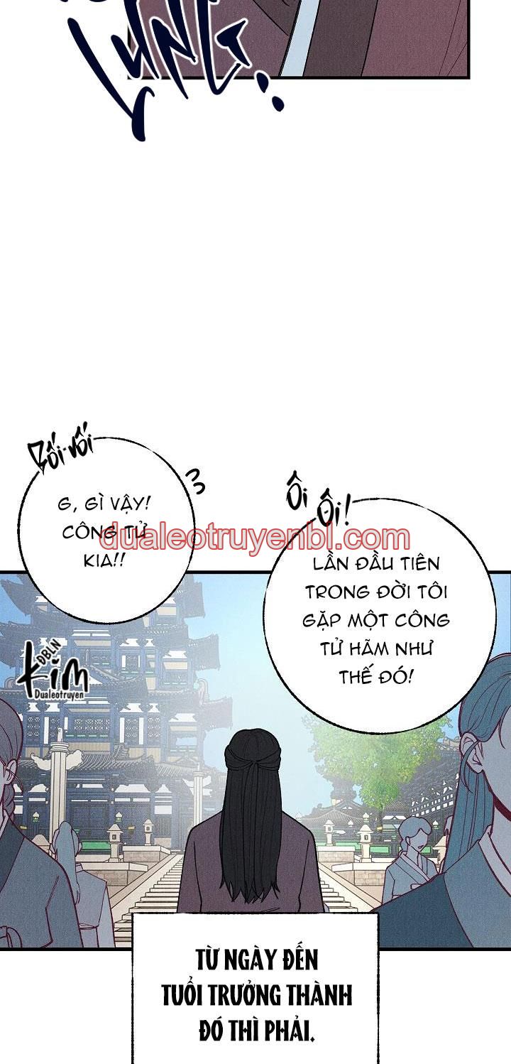 BL CỔ TRANG-ÂU CỔ NGẮN NHÀ KIM - Chapter 32.1 Mộng mị 1 manhwa