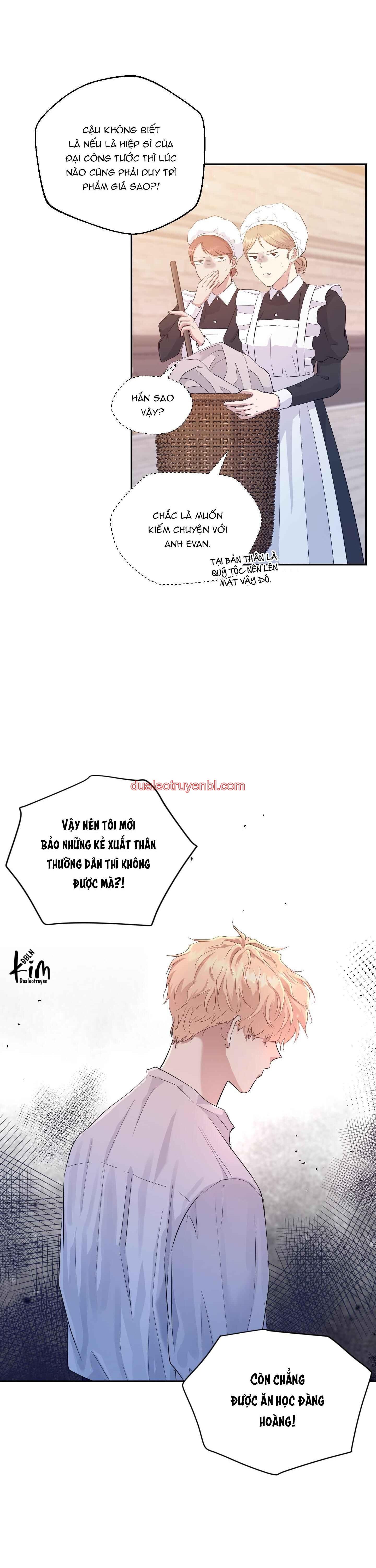 BL CỔ TRANG-ÂU CỔ NGẮN NHÀ KIM - Chapter 34.1 Công tước 1_2 manhwa