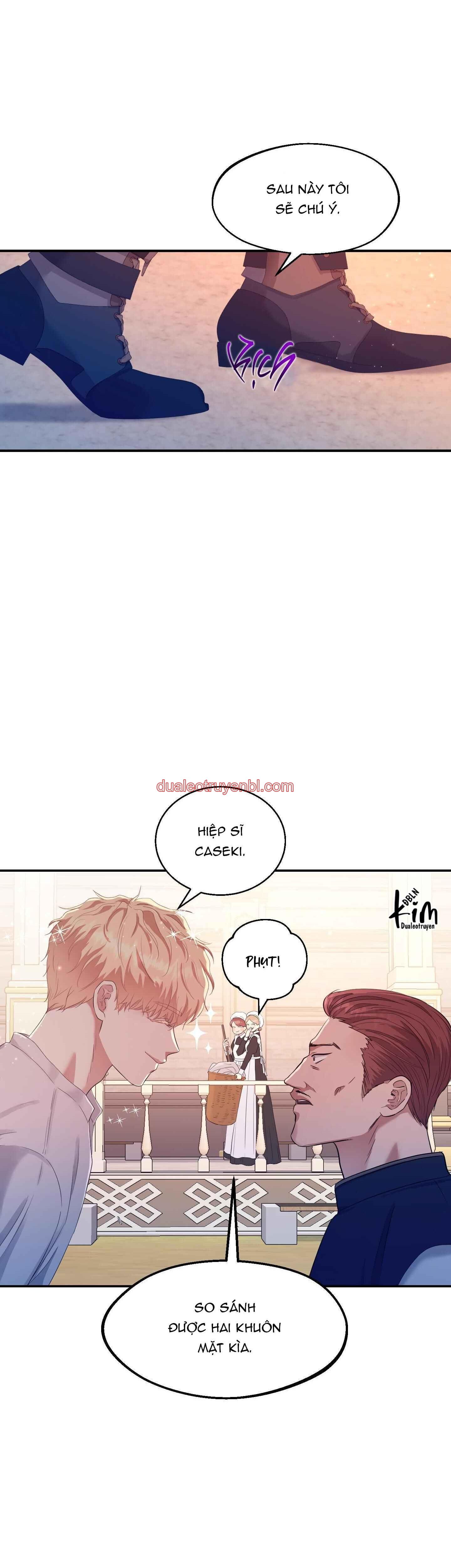 BL CỔ TRANG-ÂU CỔ NGẮN NHÀ KIM - Chapter 34.1 Công tước 1_2 manhwa
