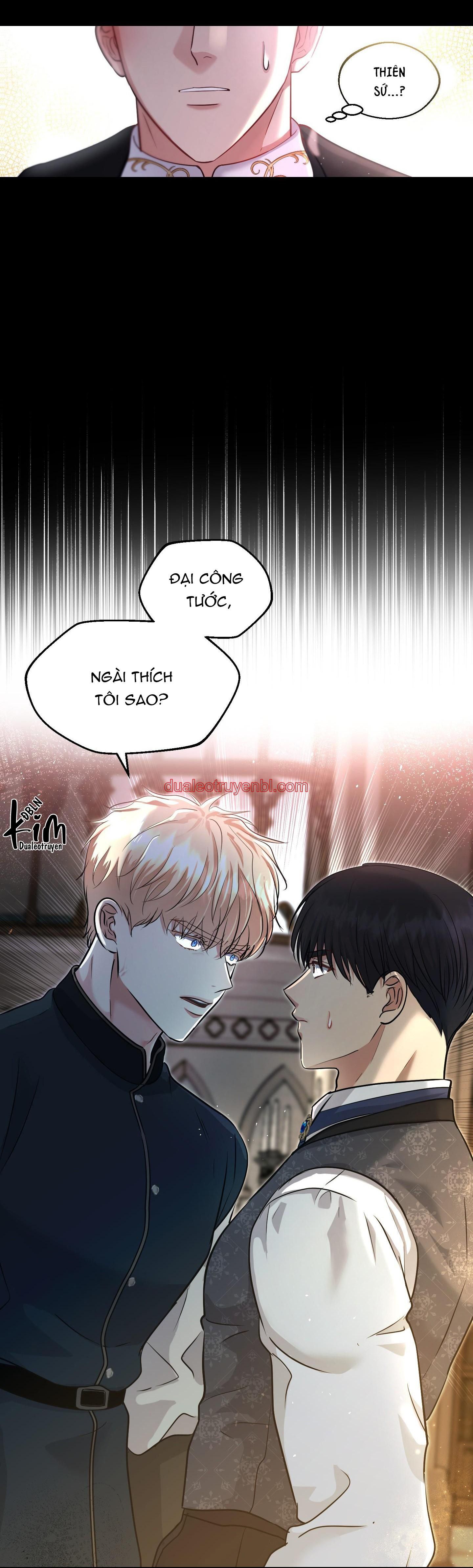 BL CỔ TRANG-ÂU CỔ NGẮN NHÀ KIM - Chapter 34.4 công tước 4 manhwa
