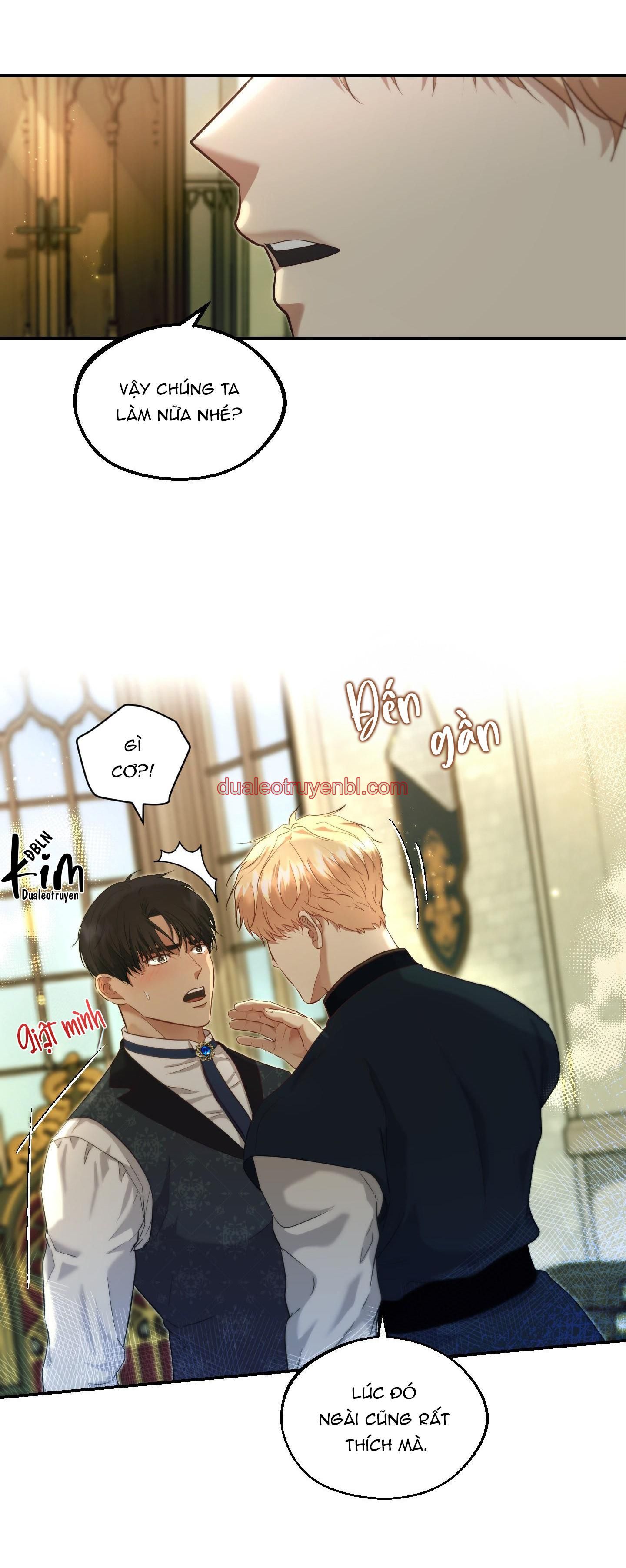 BL CỔ TRANG-ÂU CỔ NGẮN NHÀ KIM - Chapter 34.4 công tước 4 manhwa